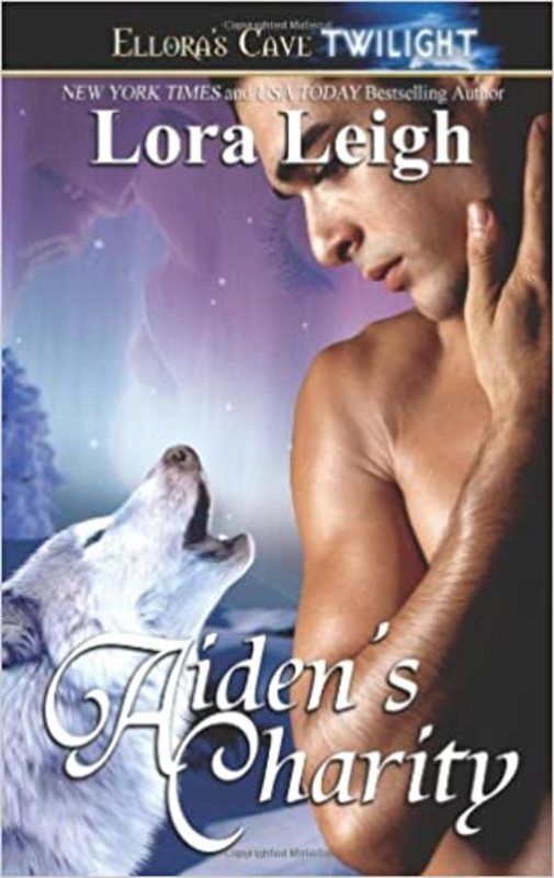 Book cover for "Aiden's Charity" by Lora Leigh