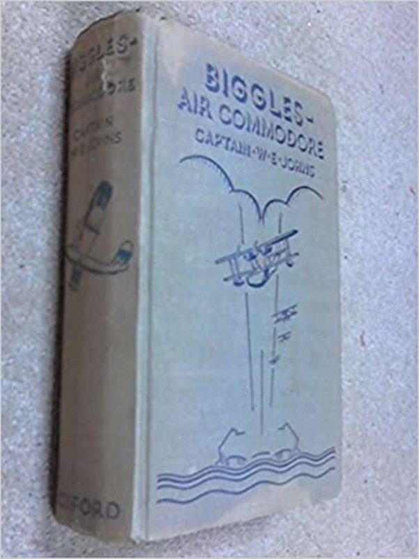 Book cover for "Air Commodore" by Captain WE Johns