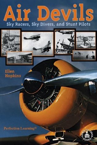Book cover for "Air Devils" by Ellen Hopkins