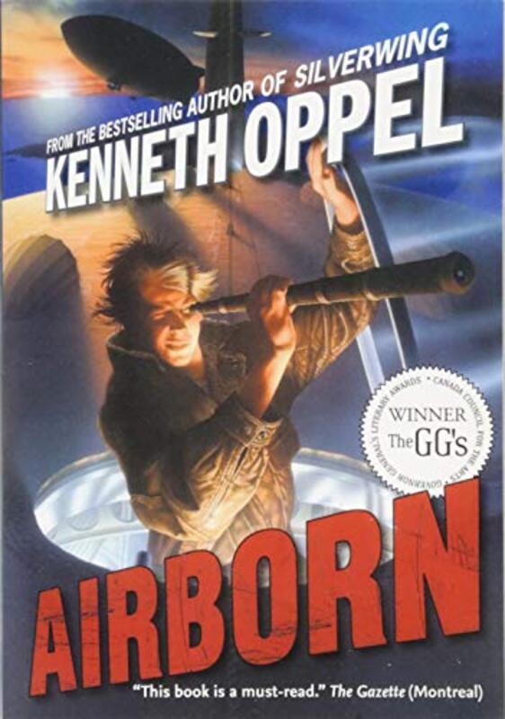 Book cover for "Airborn" by Kenneth Oppel