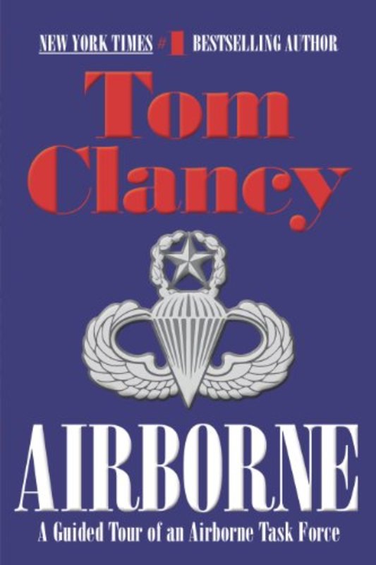Book cover for "Airborne" by Tom Clancy