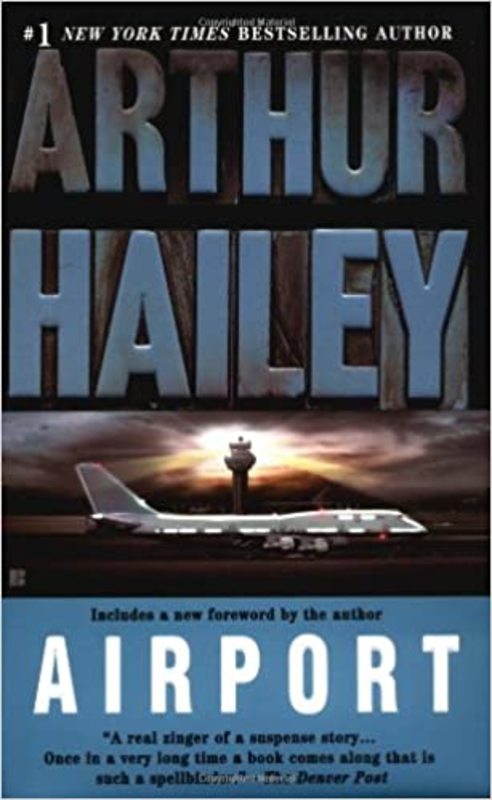 Book cover for "Airport" by Arthur Hailey