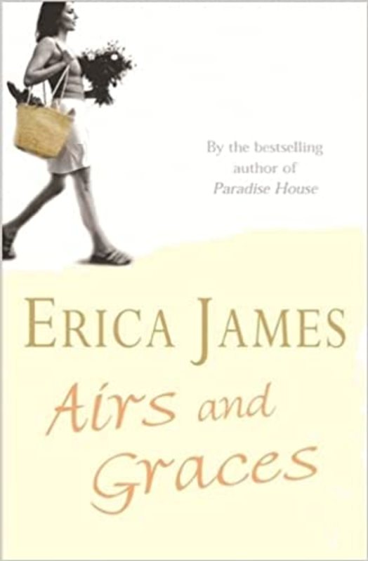 Book cover for "Airs and Graces" by Erica James