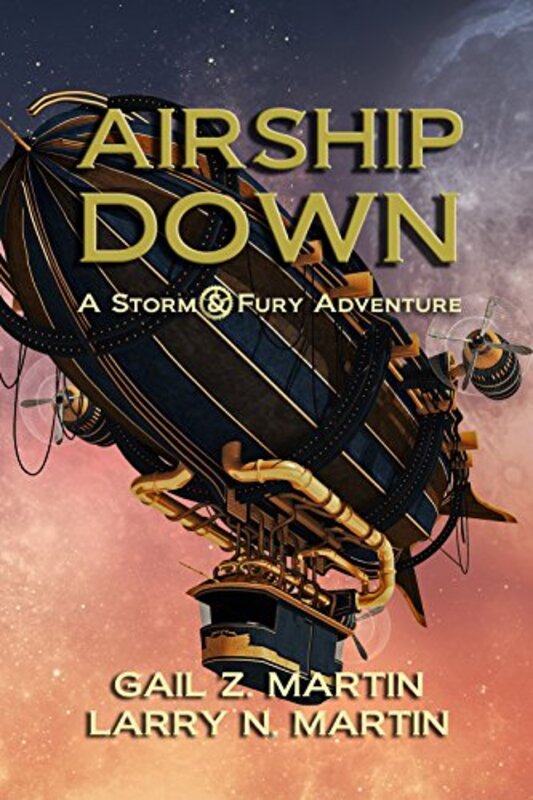 Book cover for "Airship Down" by Gail Z Martin