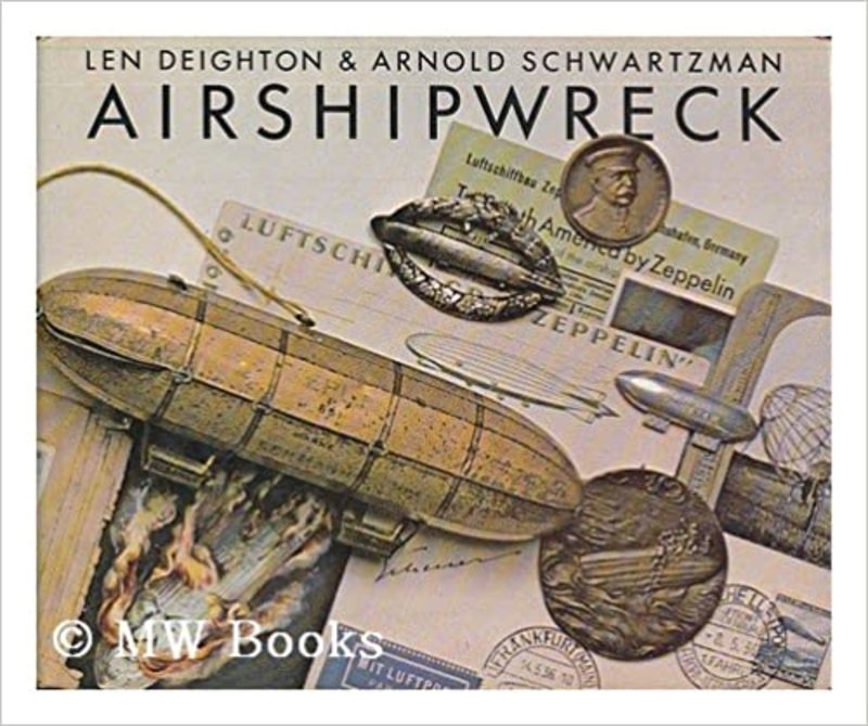 Book cover for "Airshipwreck" by Len Deighton