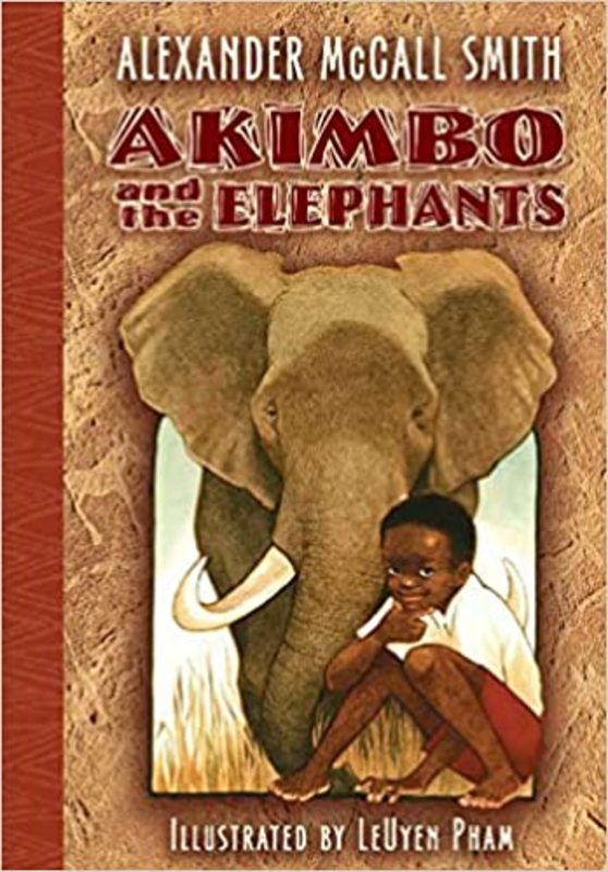 Book cover for "Akimbo and the Elephants" by Alexander McCall Smith