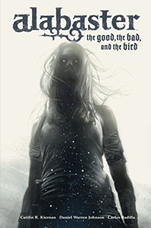 Book cover for "Alabaster: The Good, the Bad, and the Bird" by Caitlin R Kiernan