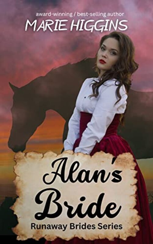 Book cover for "Alan's Bride" by Marie Higgins