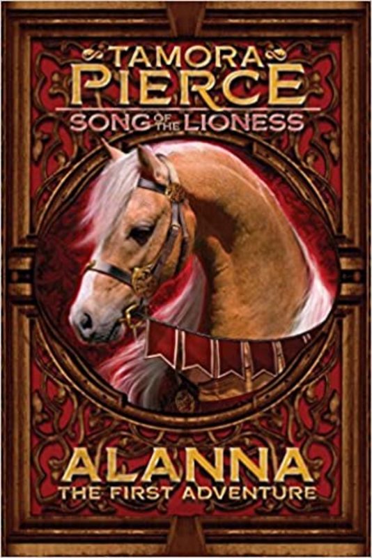 Book cover for "Alanna: The First Adventure" by Tamora Pierce