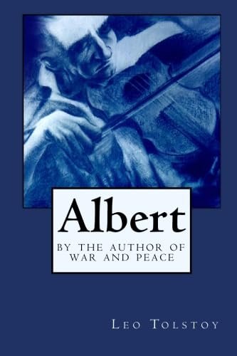 Book cover for "Albert" by Leo Tolstoy