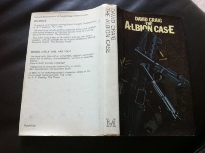 Book cover for "Albion Case" by Bill James