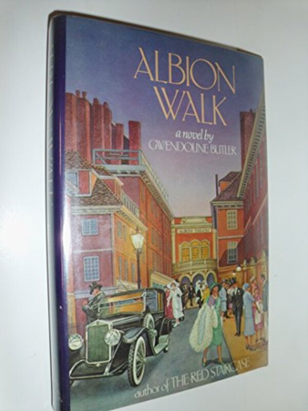 Book cover for "Albion Walk" by Gwendoline Butler