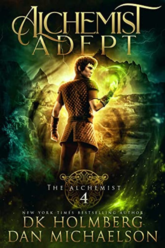 Book cover for "Alchemist Adept" by DK Holmberg
