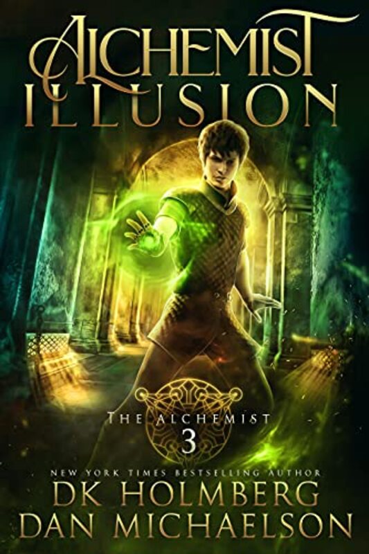 Book cover for "Alchemist Illusion" by DK Holmberg