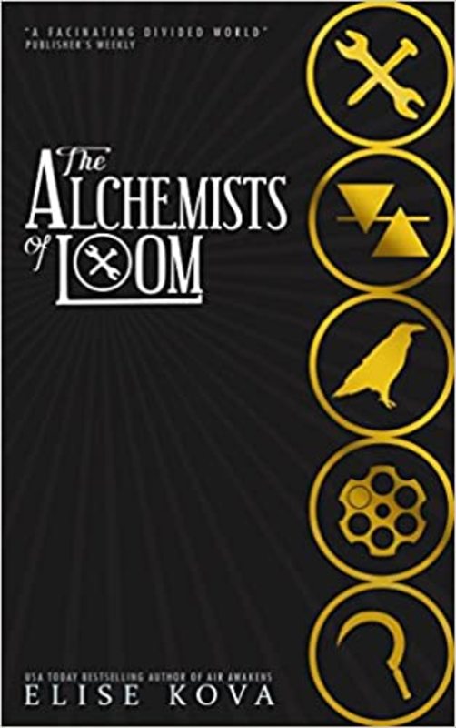 Book cover for "Alchemists of Loom" by Elise Kova
