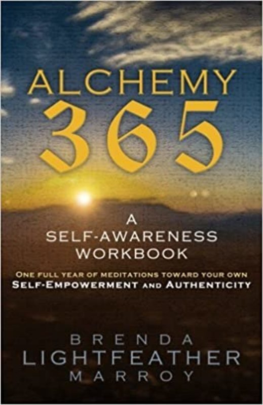Book cover for "Alchemy 365" by Brenda Lightfeather Marroy