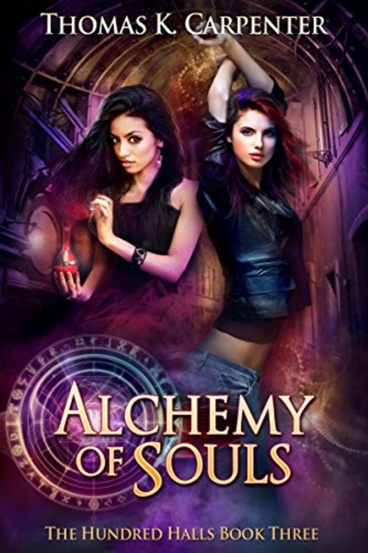 Book cover for "Alchemy of Souls" by Thomas K Carpenter