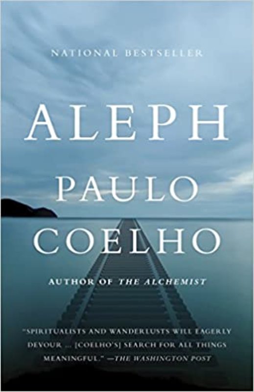 Book cover for "Aleph"