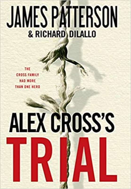 Book cover for "Alex Cross's Trial" by James Patterson