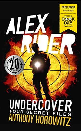 Book cover for "Alex Rider Undercover" by Anthony Horowitz