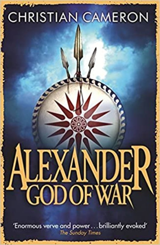 Book cover for "Alexander" by Christian Cameron