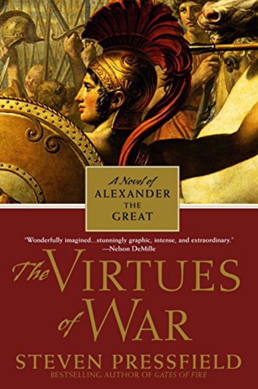 Book cover for "Alexander" by Steven Pressfield