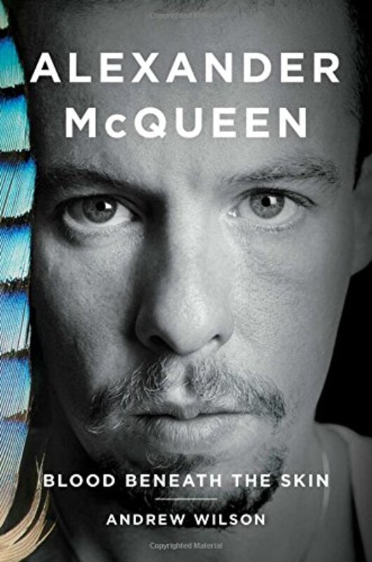 Book cover for "Alexander McQueen" by Andrew Wilson
