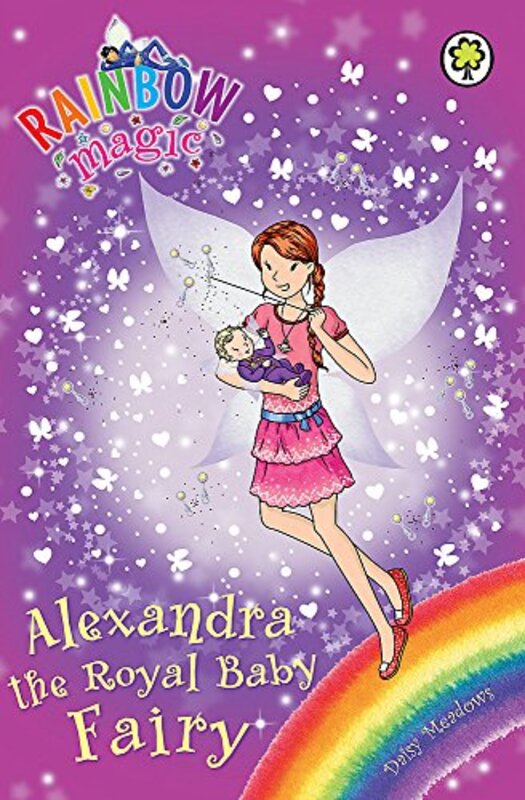 Book cover for "Alexandra the Royal Baby Fairy" by Daisy Meadows