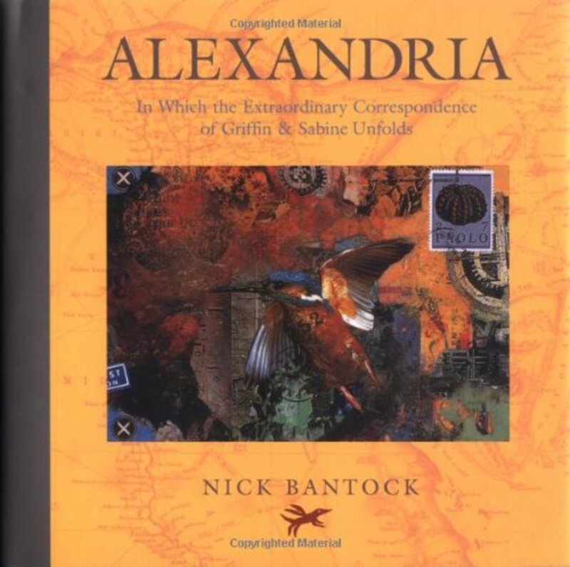 Book cover for "Alexandria" by Nick Bantock