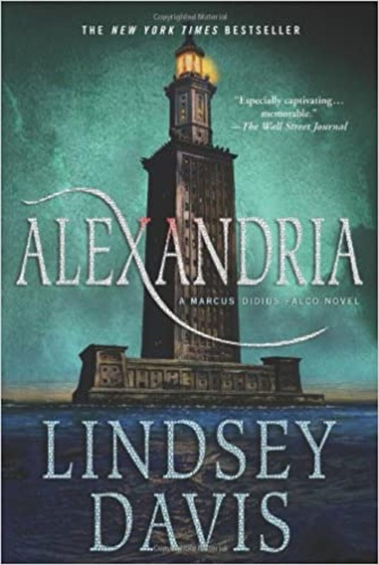 Book cover for "Alexandria" by Lindsey Davis