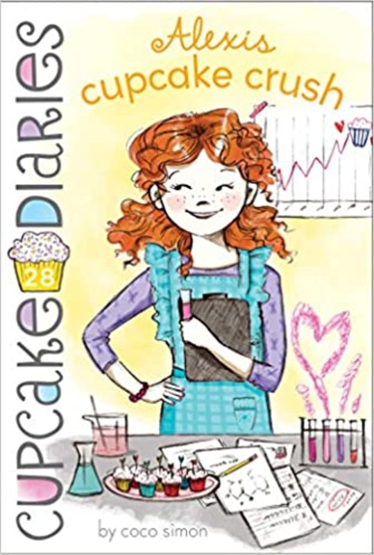 Book cover for "Alexis Cupcake Crush" by Coco Simon
