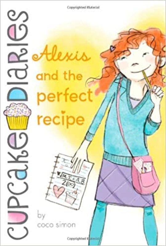 Book cover for "Alexis and the Perfect Recipe" by Coco Simon
