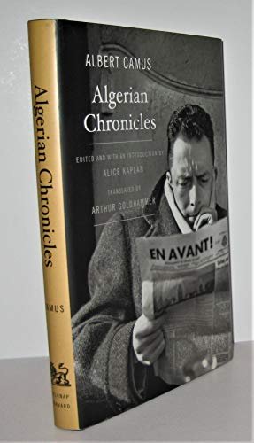 Book cover for "Algerian Chronicles" by Albert Camus