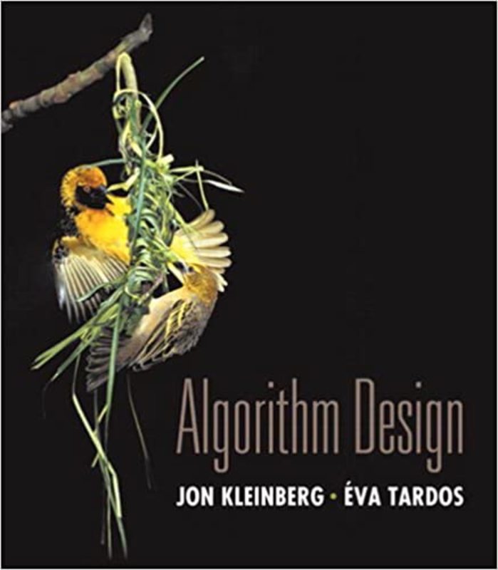Book cover for "Algorithm Design" by Jon Kleinberg