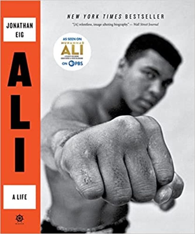 Book cover for "Ali" by Jonathan Eig