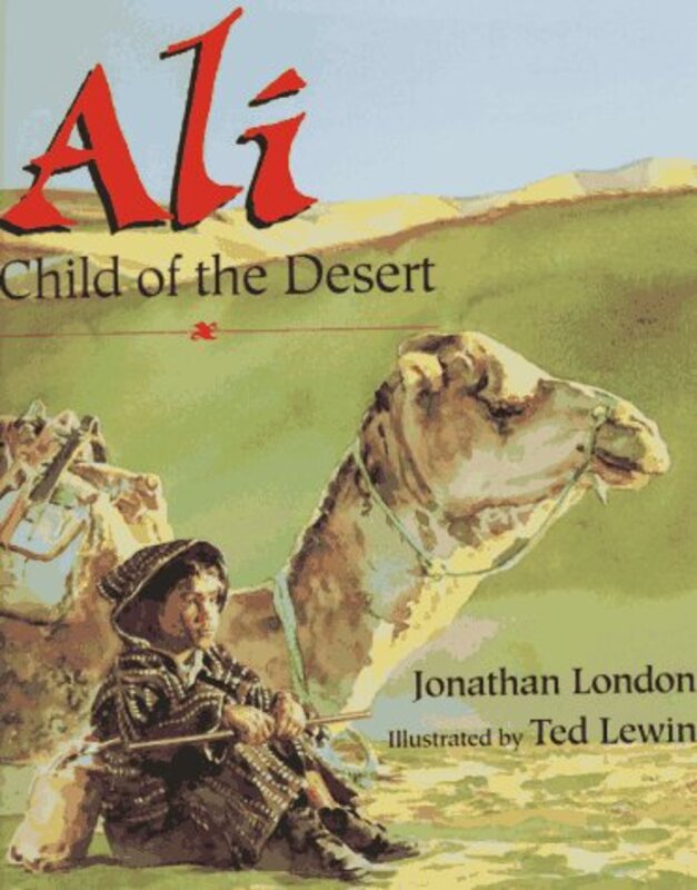 Book cover for "Ali, Child of the Desert" by Jonathan London