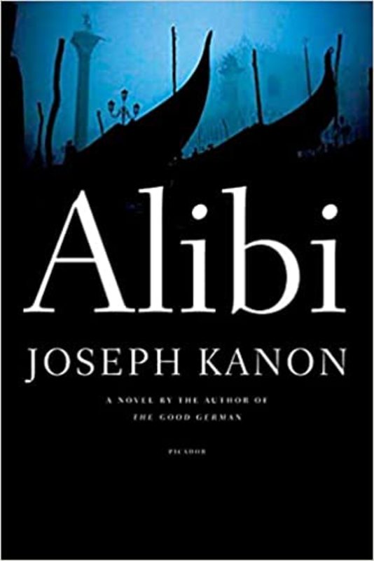 Book cover for "Alibi" by Joseph Kanon