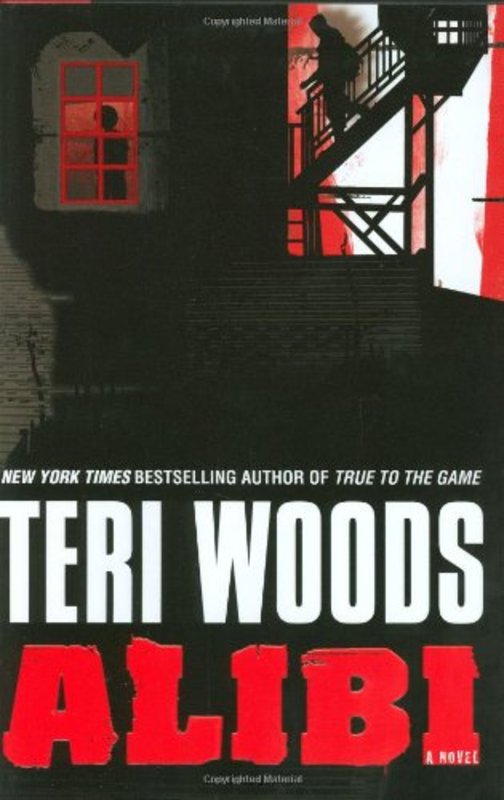 Book cover for "Alibi" by Teri Woods