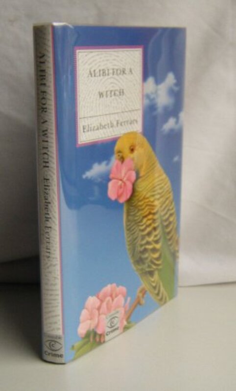 Book cover for "Alibi for a Witch" by Elizabeth EX Ferrars