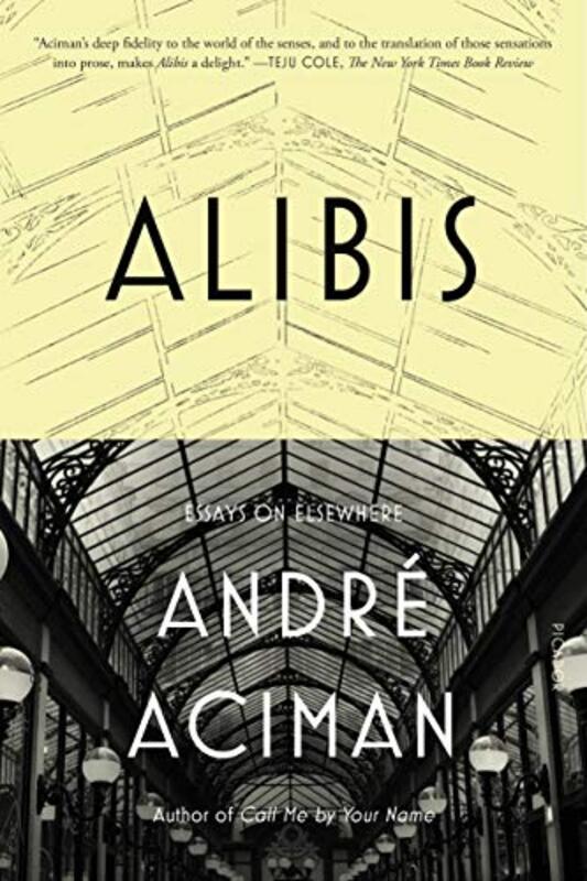 Book cover for "Alibis" by Andre Aciman