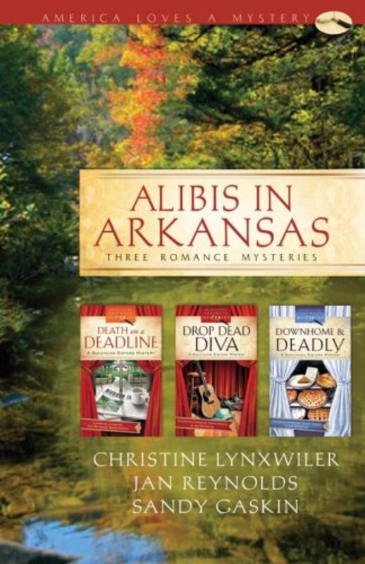 Book cover for "Alibis in Arkansas" by Christine Lynxwiler