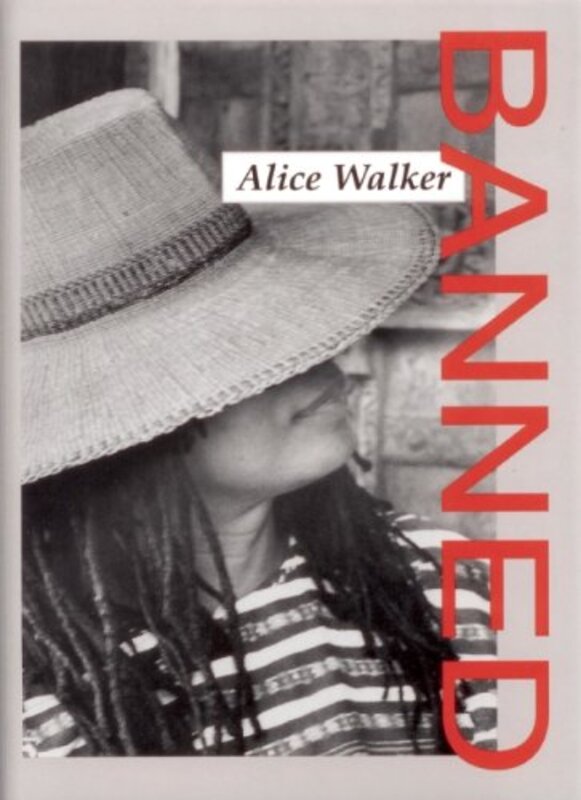 Book cover for "Alice Walker Banned"
