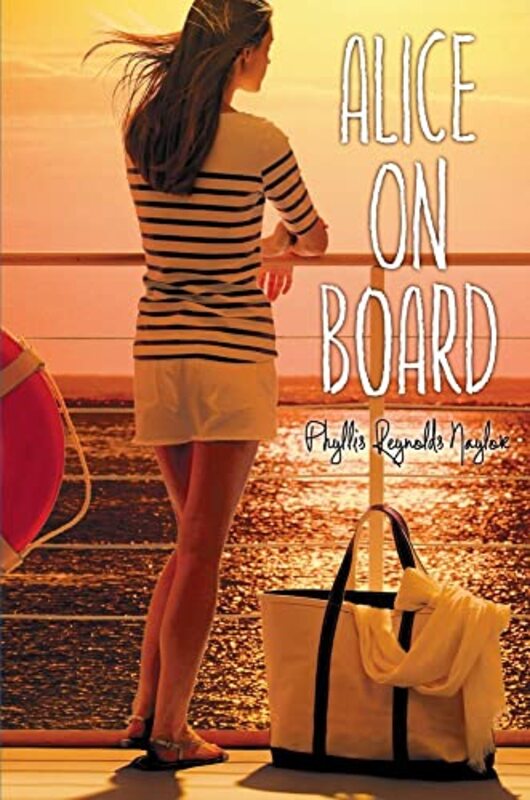 Book cover for "Alice on Board" by Phyllis Reynolds Naylor