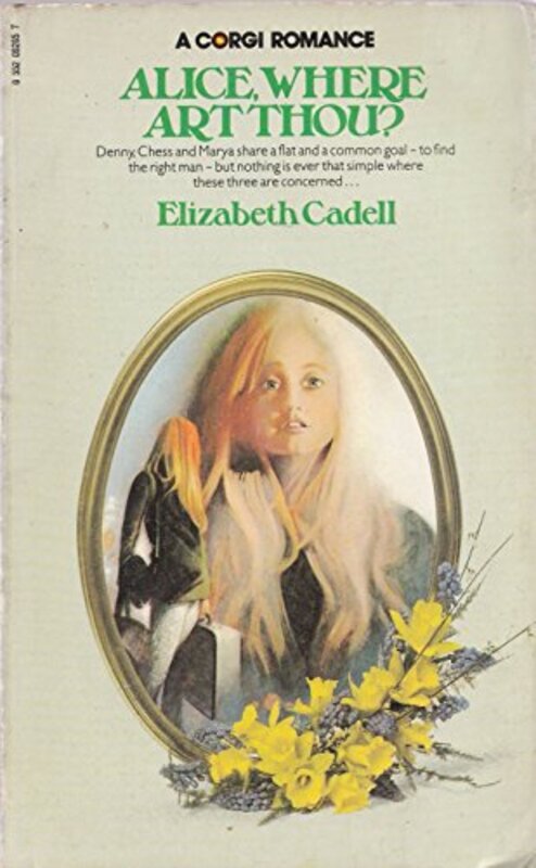 Book cover for "Alice, Where Art Thou?" by Elizabeth Cadell