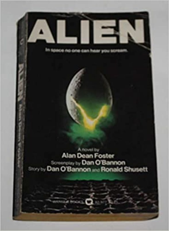 Book cover for "Alien" by Alan Dean Foster