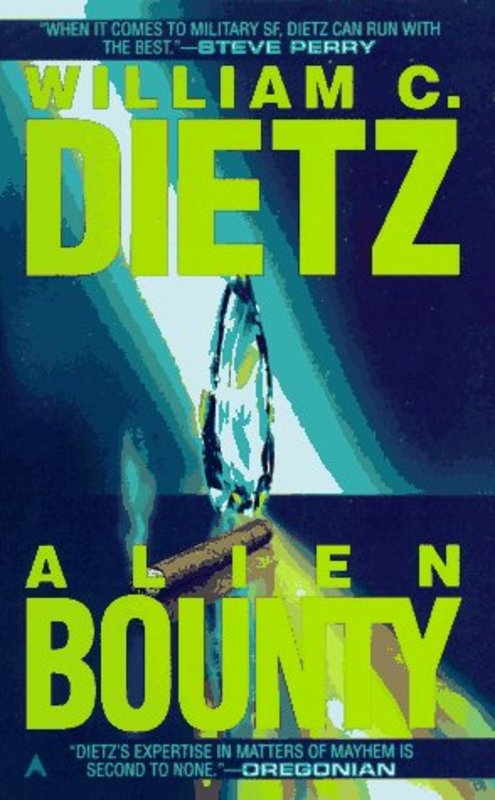 Book cover for "Alien Bounty" by William C Dietz