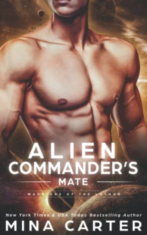 Book cover for "Alien Commander's Mate" by Mina Carter