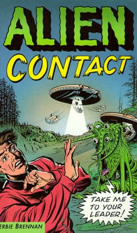 Book cover for "Alien Contact" by JH Brennan