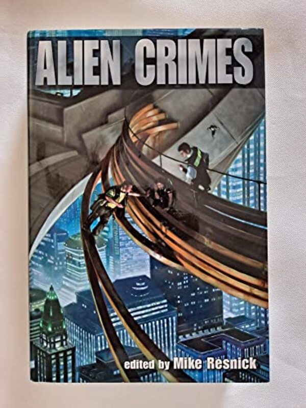 Book cover for "Alien Crimes" by Mike Resnick