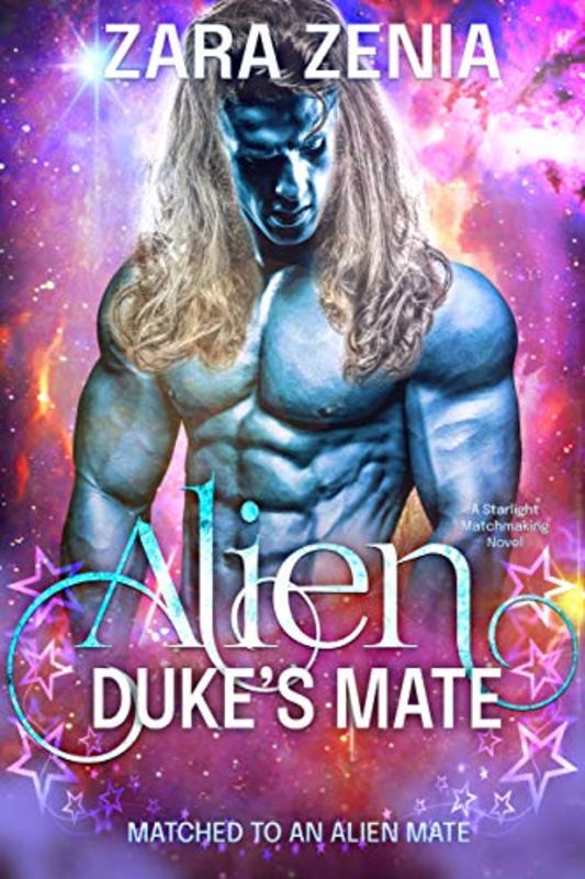 Book cover for "Alien Duke's Mate" by Zara Zenia